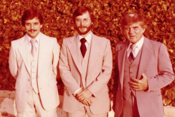 David, MArk, and Paul at Mark's wedding